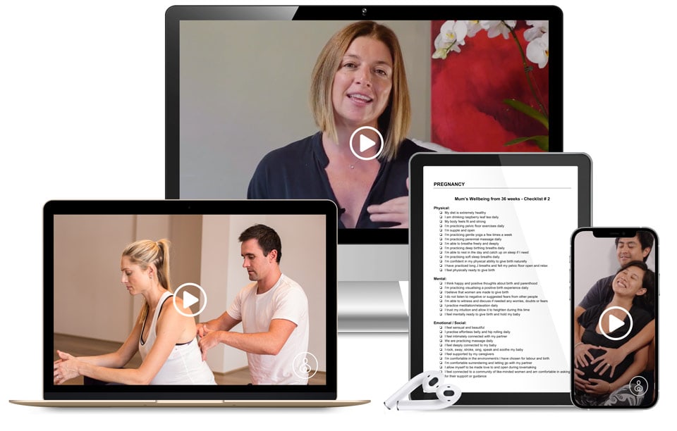 She Births® Courses viewed on multiple devices